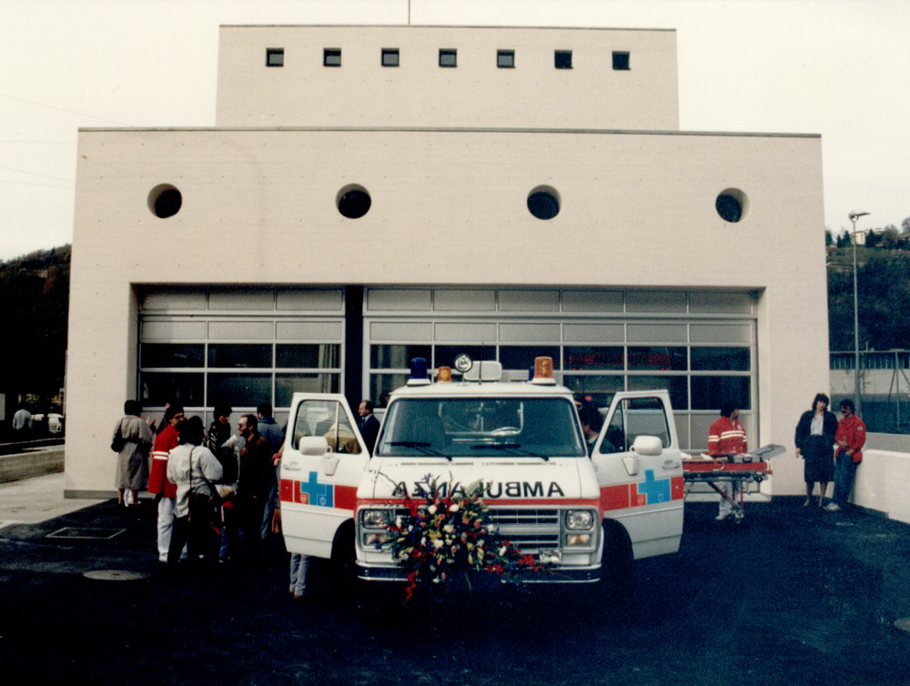 1987 - Inaugurazione della sede di Pregassona