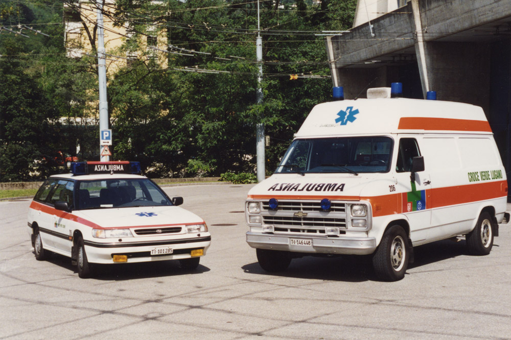 1990 - Cardiomobile e autoambulanza