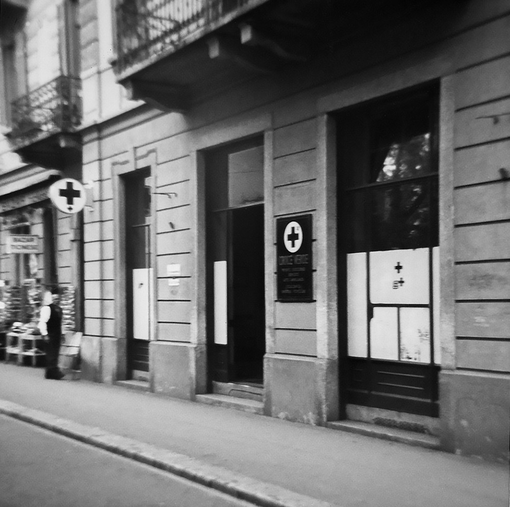 1966 - Sede CVL al Quartiere Maghetti: entrata da Piazza Indipendenza