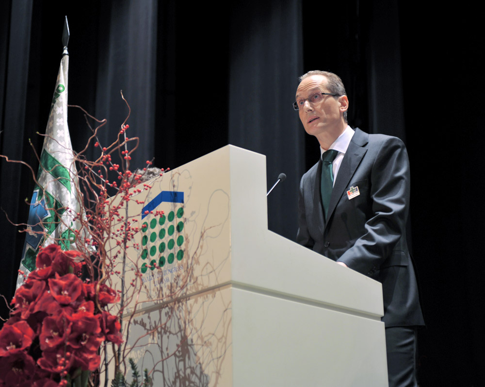 1. gennaio 2010 - Palazzo dei Congressi, Il discorso ufficiale del Presidente Romano Mauri